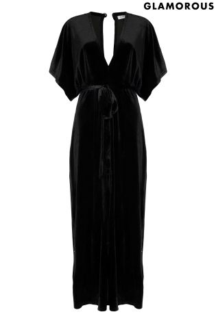 Glamorous Petite Velvet Maxi Dress